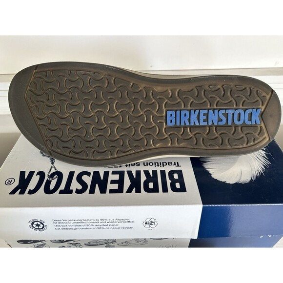 Birkenstock Pasadena III Suede Leather Black Moc-Toe Shoe Men’s 12 /EU 45 - Picture 8 of 10